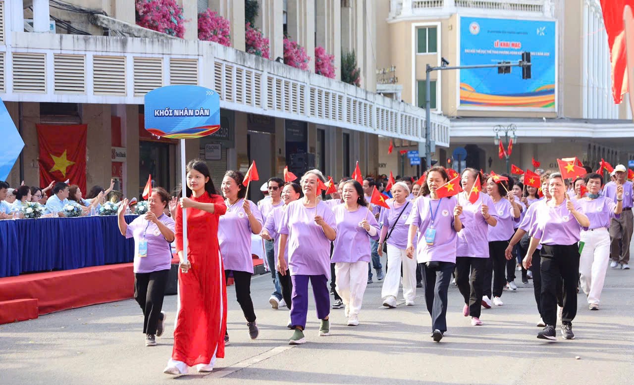 Phường Hoàn Kiếm khai mạc Đại hội Thể dục Thể thao lần thứ I năm 2025. Phường Hoàn Kiếm khai mạc Đại hội Thể dục Thể thao lần thứ I năm 2025.