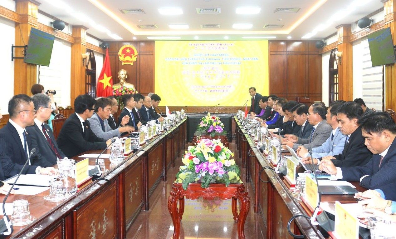 Gia Lai đề xuất mở điểm giới thiệu trưng bày sản phẩm OCOP và đặc sản nông nghiệp tại Nhật Bản Gia Lai đề xuất mở điểm giới thiệu trưng bày sản phẩm OCOP và đặc sản nông nghiệp tại Nhật Bản