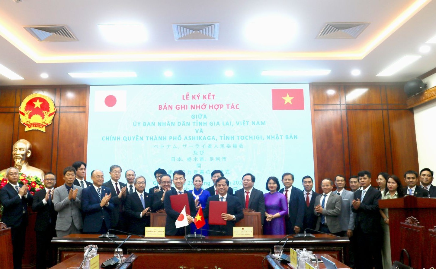 Gia Lai đề xuất mở điểm giới thiệu trưng bày sản phẩm OCOP và đặc sản nông nghiệp tại Nhật Bản Gia Lai đề xuất mở điểm giới thiệu trưng bày sản phẩm OCOP và đặc sản nông nghiệp tại Nhật Bản