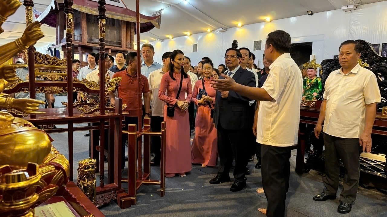 Sơn Đồng: Làng nghề điêu khắc sơn mỹ nghệ dẫn đường trong xây dựng nông thôn mới Sơn Đồng: Làng nghề điêu khắc sơn mỹ nghệ dẫn đường trong xây dựng nông thôn mới