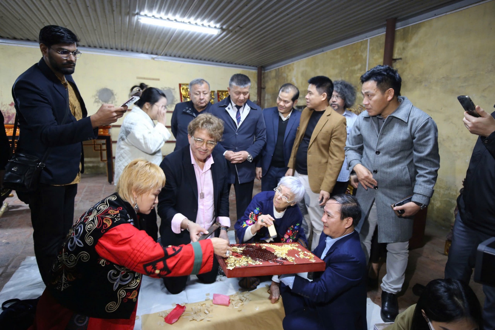 Sơn Đồng: Làng nghề điêu khắc sơn mỹ nghệ dẫn đường trong xây dựng nông thôn mới Sơn Đồng: Làng nghề điêu khắc sơn mỹ nghệ dẫn đường trong xây dựng nông thôn mới