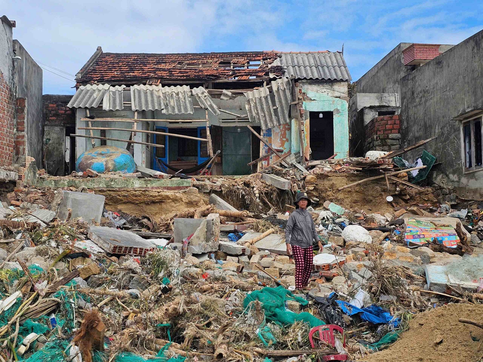 Nơi những phận người trắng tay sau bão số 13 và mệnh lệnh vì dân từ Phó Thủ tướng Hồ Quốc Dũng