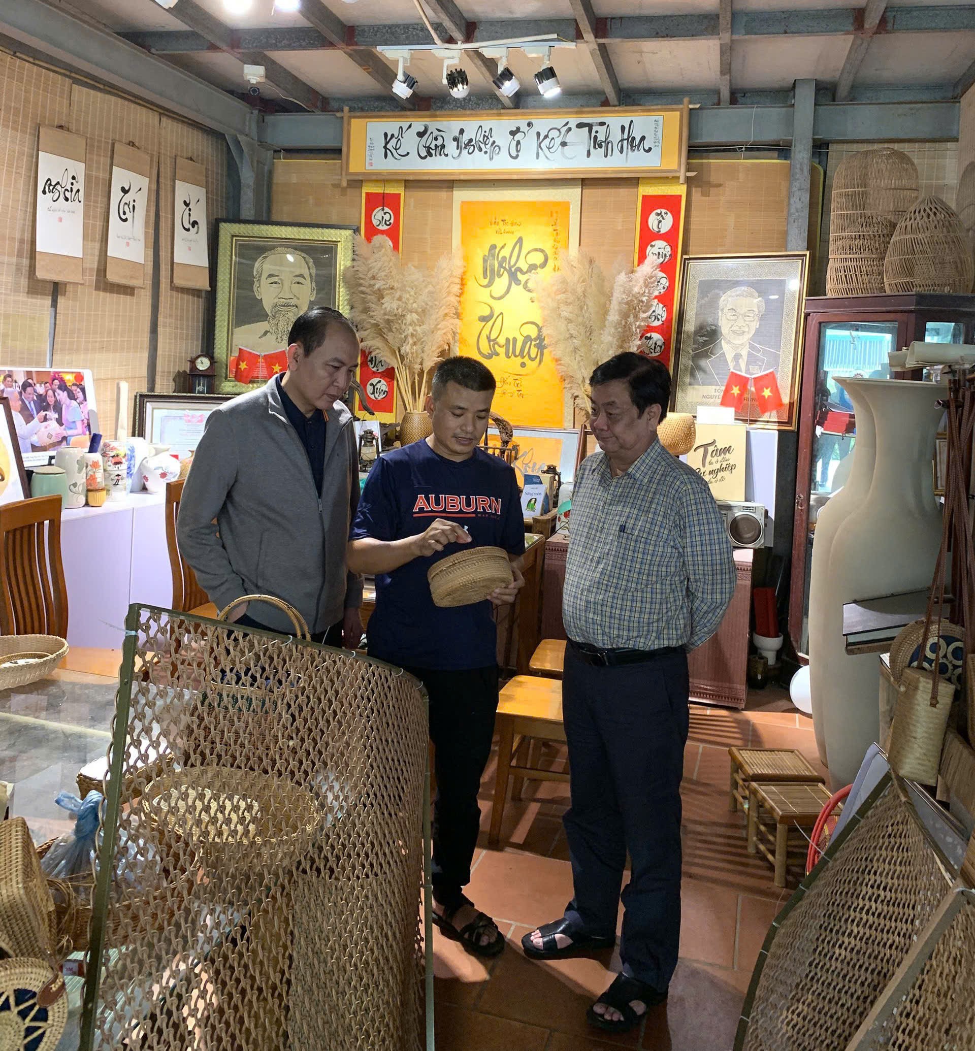 Phú Vinh - nơi những sợi mây đan nên hồn Việt