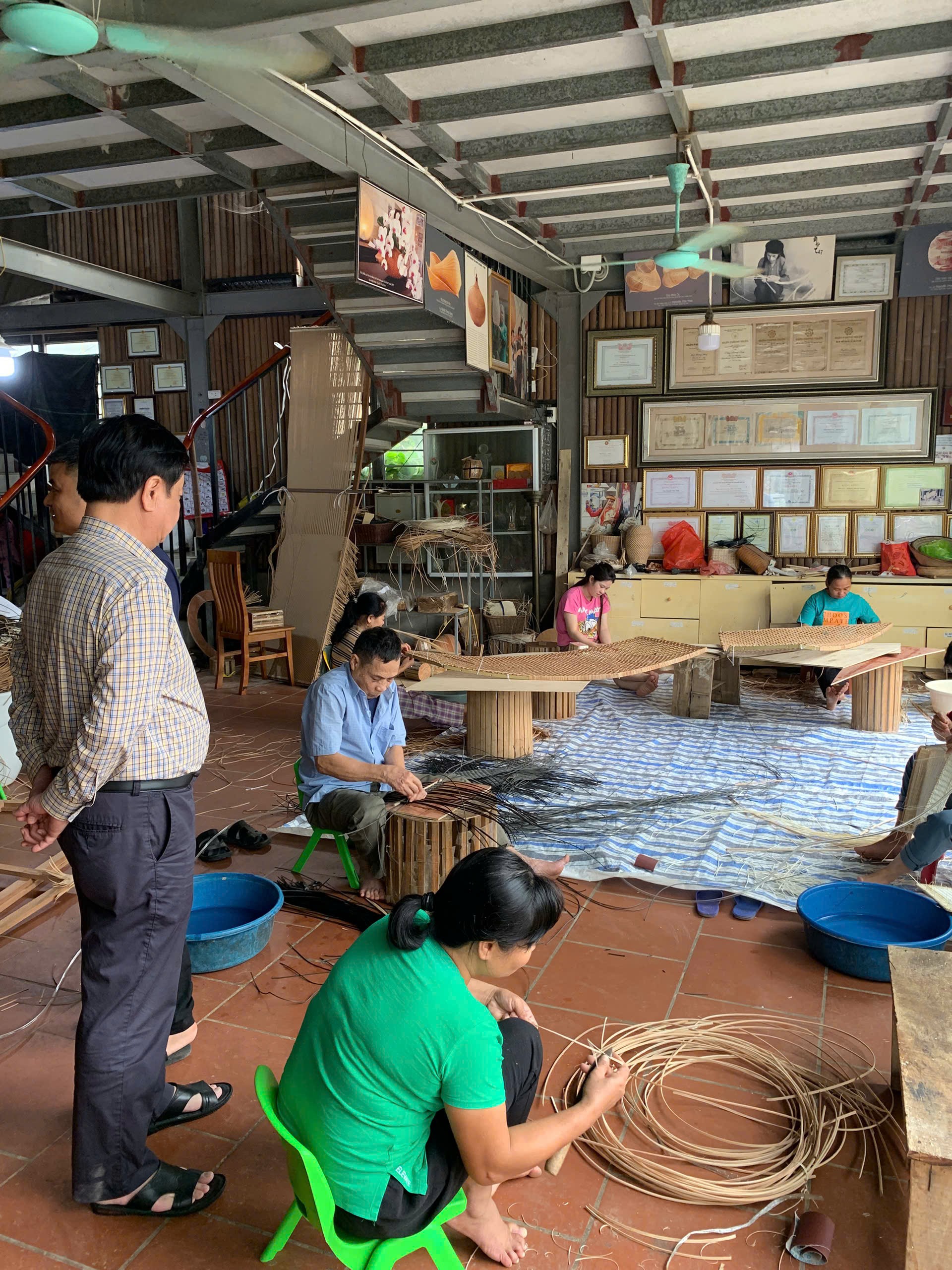 Phú Vinh - nơi những sợi mây đan nên hồn Việt