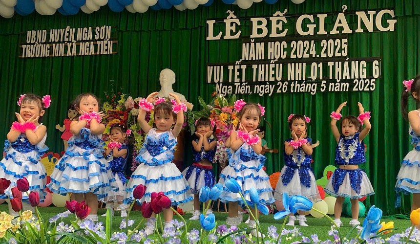 Trường mầm non Nga Tiến: Ngôi nhà thứ 2 của trẻ - Nơi lan tỏa sự yêu thương Trường mầm non Nga Tiến: Ngôi nhà thứ 2 của trẻ - Nơi lan tỏa sự yêu thương