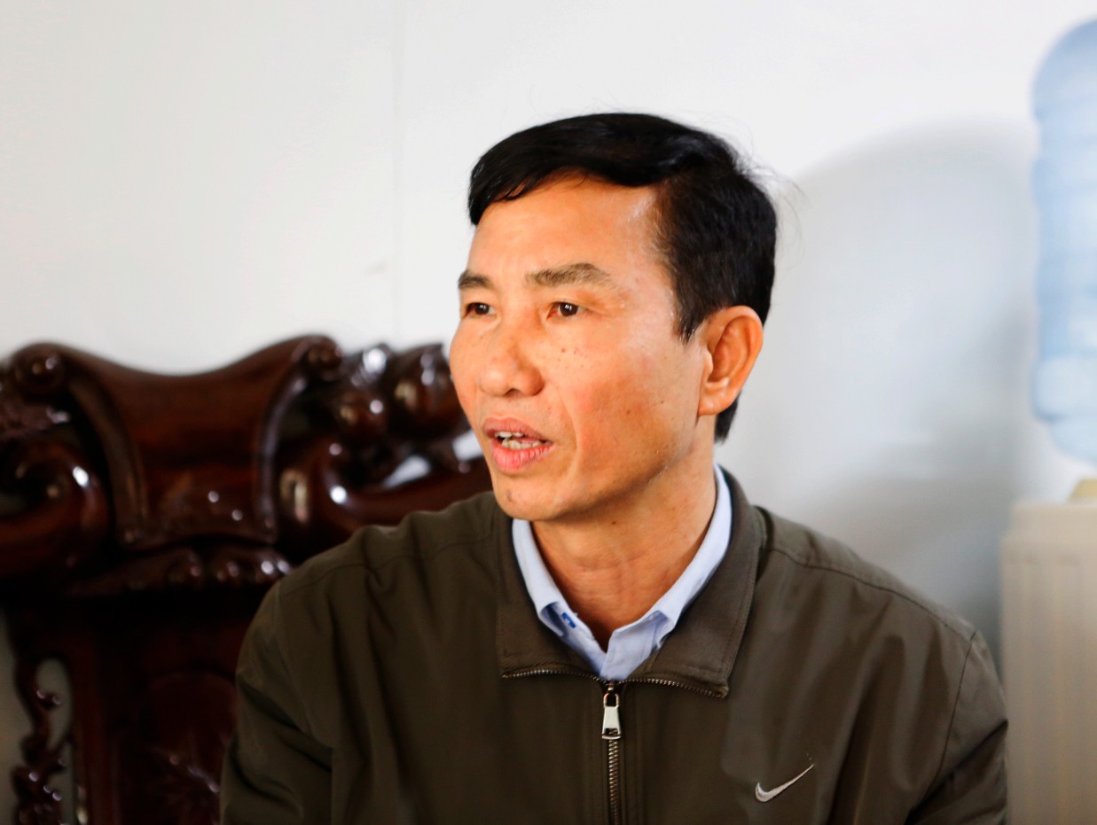 Thầy giáo Đặng Văn Hanh - Hiệu trưởng Trường THCS Thụy Sơn