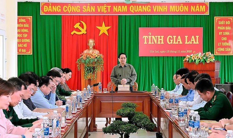 Thủ tướng Phạm Minh Chính: Chung sức để Gia Lai sớm hồi sinh sau bão số 13