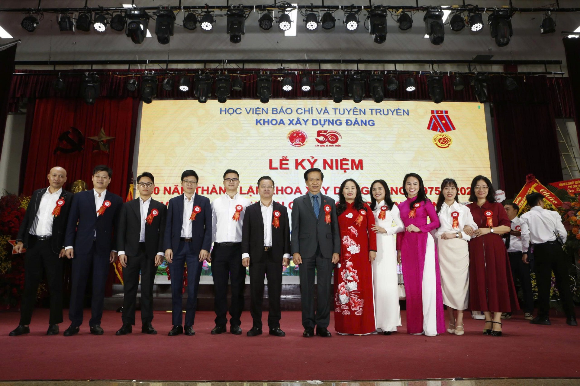 Khoa Xây dựng Đảng (Học viện Báo chí và Tuyên truyền): Kỷ niệm 50 năm thành lập và đón nhận Huân chương Lao động hạng Ba