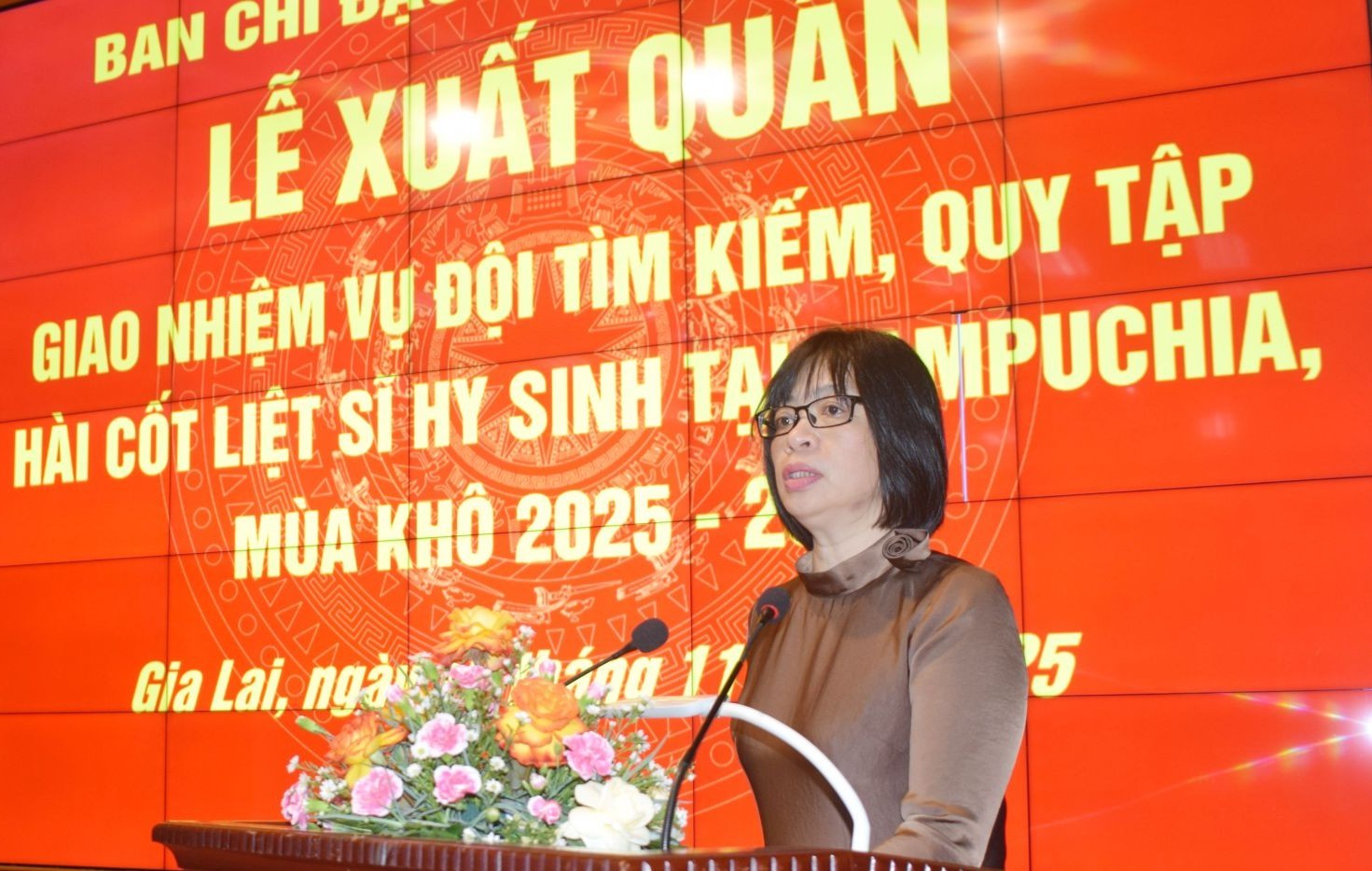 Gia Lai: Xuất quân tìm kiếm, quy tập hài cốt liệt sĩ hy sinh tại Campuchia Gia Lai: Xuất quân tìm kiếm, quy tập hài cốt liệt sĩ hy sinh tại Campuchia