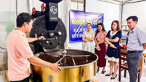 ho tro ung dung may moc thiet bi tien tien vao che bien ca phe