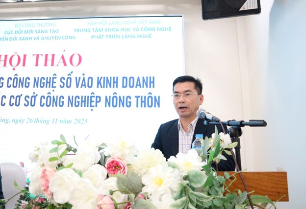Hiệp Hội Làng nghề Việt Nam tổ chức Hội thảo “Tư vấn Ứng dụng công nghệ số vào kinh doanh trực tuyến tại các cơ sở công nghiệp nông thôn” Hiệp Hội Làng nghề Việt Nam tổ chức Hội thảo “Tư vấn Ứng dụng công nghệ số vào kinh doanh trực tuyến tại các cơ sở công nghiệp nông thôn”