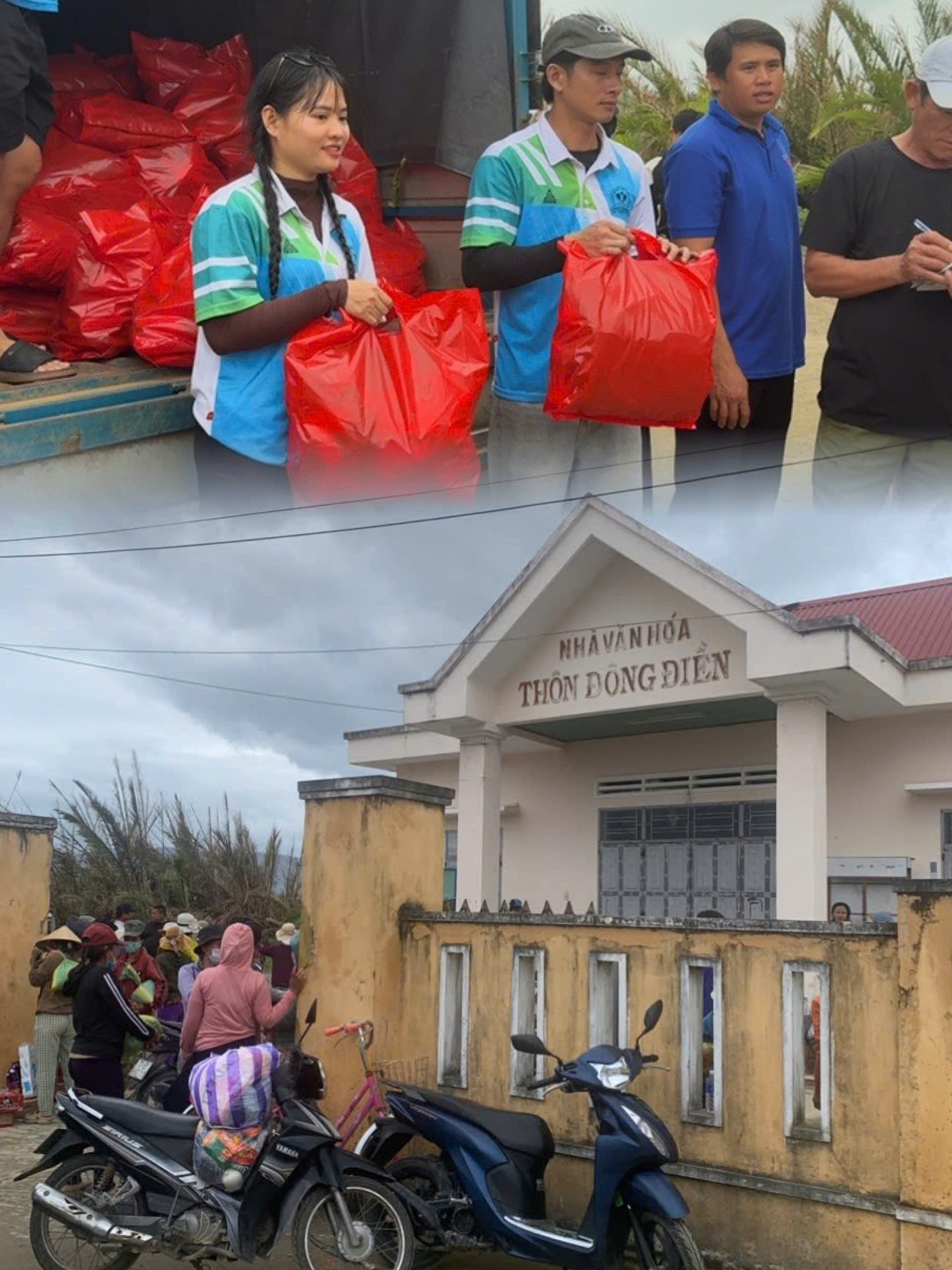 Tạp chí Làng nghề Việt Nam kết nối 300 suất quà của kiều bào Mỹ đến với bà con vùng lũ Bình Định