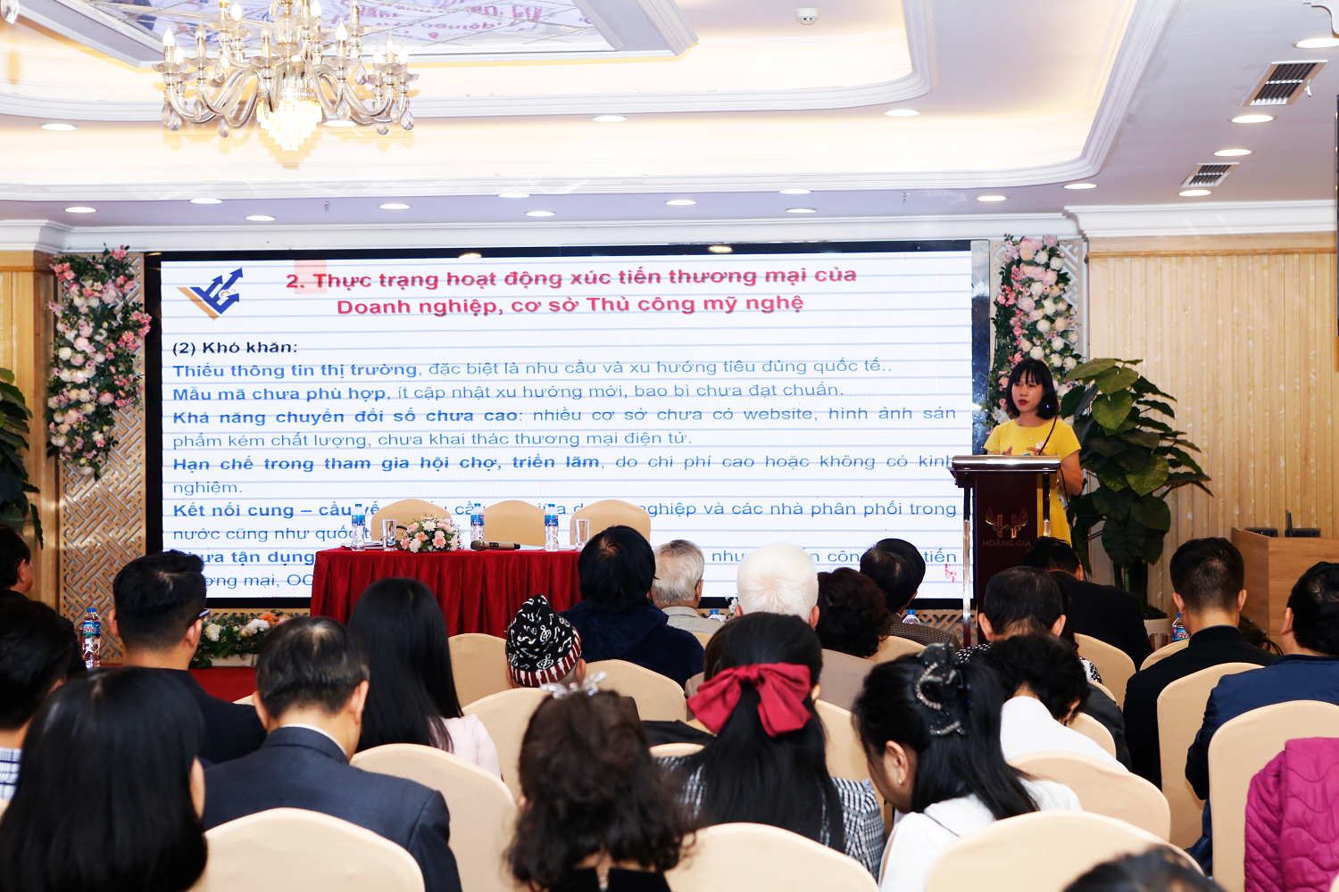 Hội thảo “Tư vấn Hỗ trợ xúc tiến thương mại sản phẩm thủ công mỹ nghệ cho các doanh nghiệp, cơ sở công nghiệp nông thôn”