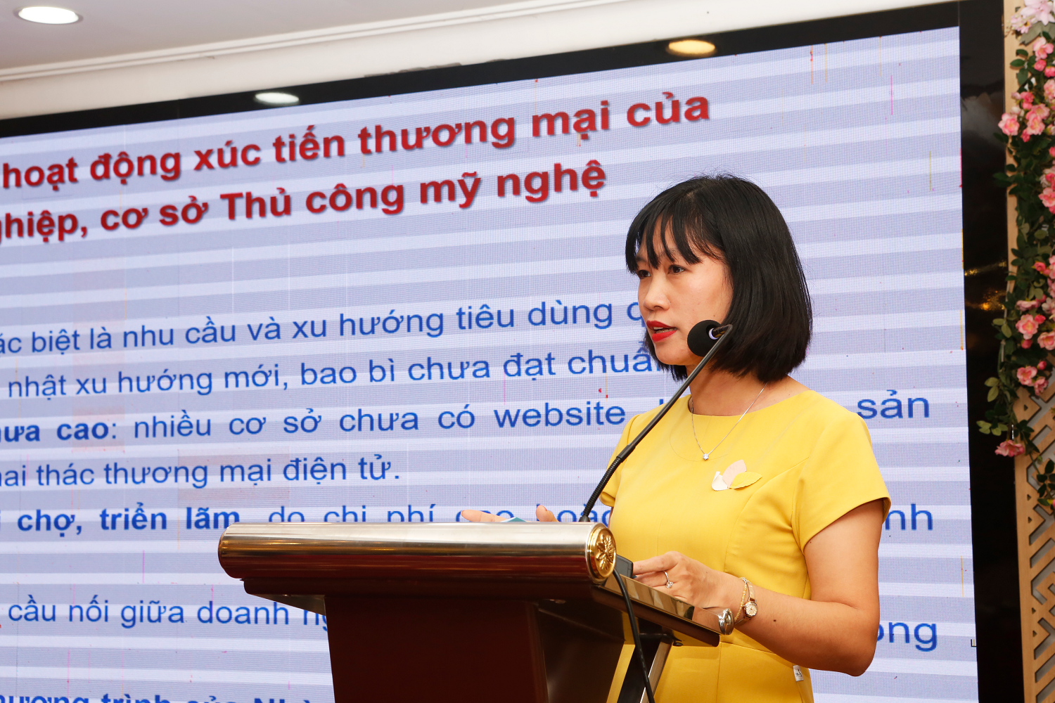 Hội thảo “Tư vấn Hỗ trợ xúc tiến thương mại sản phẩm thủ công mỹ nghệ cho các doanh nghiệp, cơ sở công nghiệp nông thôn”