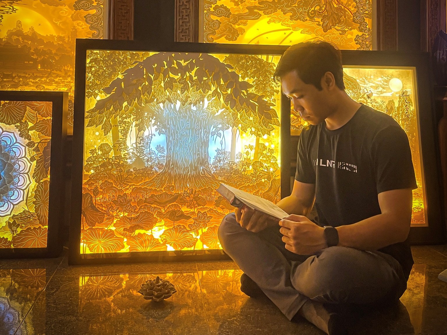 Nghệ thuật thủ công Việt Nam sống động cùng FOXDESIGN – Liên Hoa Vạn Phúc