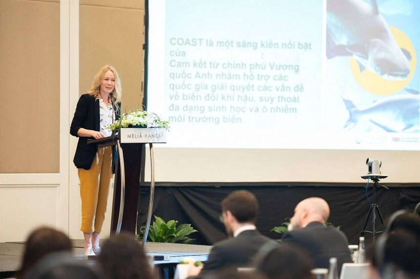 Giám đốc Chương trình COAST Facility - bà Ingrid Kelling Giám đốc Chương trình COAST Facility - bà Ingrid Kelling