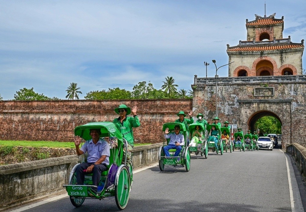 Grab Xích Lô: Phương tiện du lịch thân thiện môi trường, giảm áp lực ô nhiễm không khí