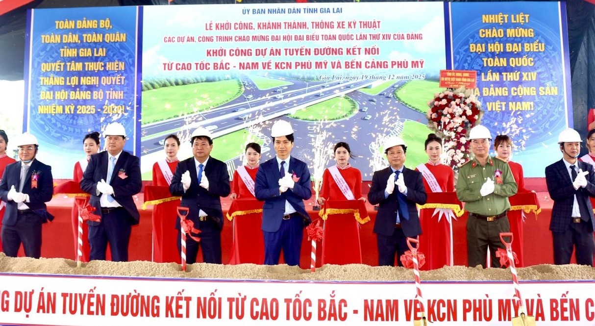 Gia Lai khởi công hàng loạt các dự án trọng điểm tạo động lực phát triển mới