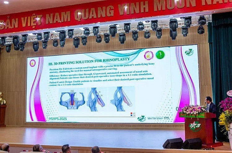 Công nghệ công nghệ mô phỏng và in 3D được các chuyên gia tại Đại hội nhiệm kỳ V (2025 - 2030) & Hội nghị Khoa học Thẩm mỹ thường niên lần thứ 25, đánh giá cao