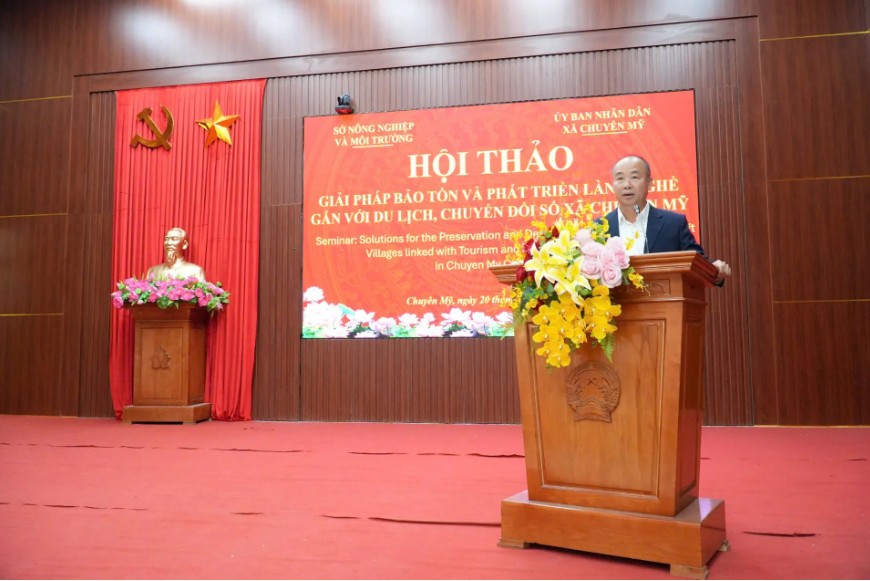 Chuyên Mỹ tìm giải pháp bảo tồn và phát triển làng nghề