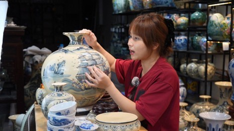 Sản phẩm làng nghề được lan tỏa rộng rãi đến với công chúng nhờ việc áp dụng nền tảng số.