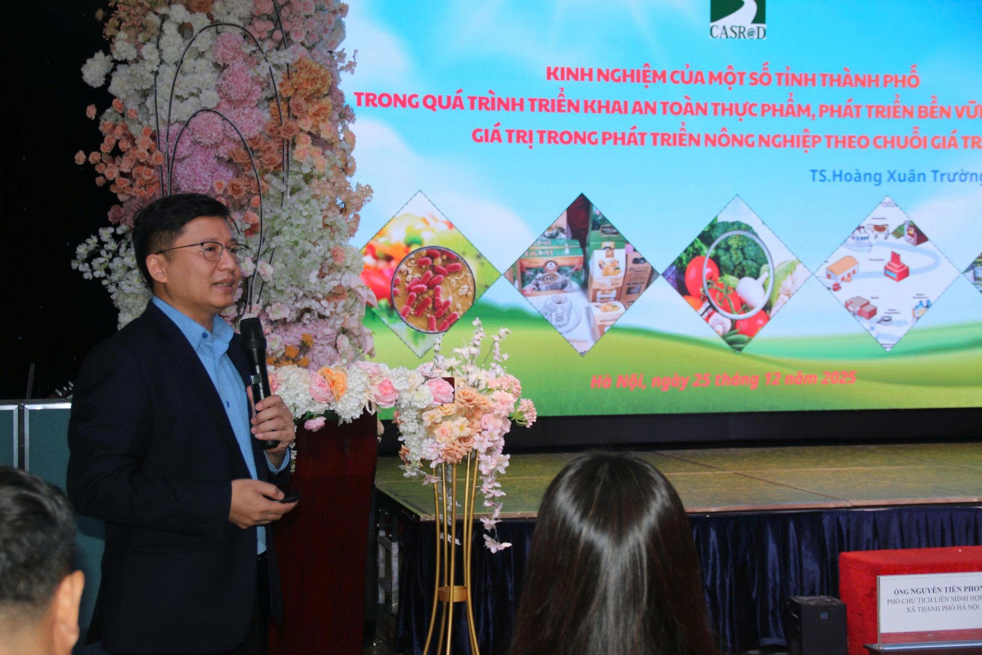 TS Hoàng Xuân Trường – Phó Giám đốc Trung tâm Nghiên cứu và Phát triển Hệ thống Nông nghiệp (CASRAD)