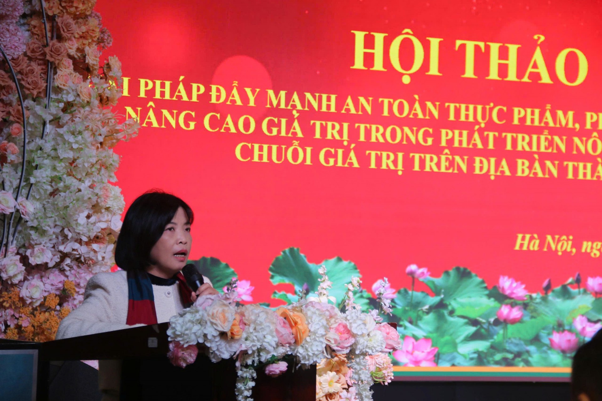 bà Hoàng Thị Hòa – Trưởng phòng Phát triển nông thôn cho biết, 