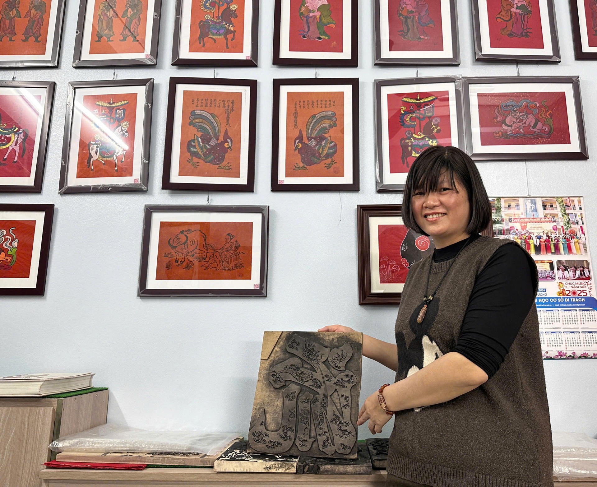 Tranh Kim Hoàng: Nối lại một dòng chảy đã đứt đoạn