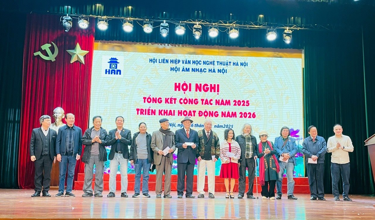 Hội Âm nhạc Hà Nội tổng kết công tác hoạt động năm 2025