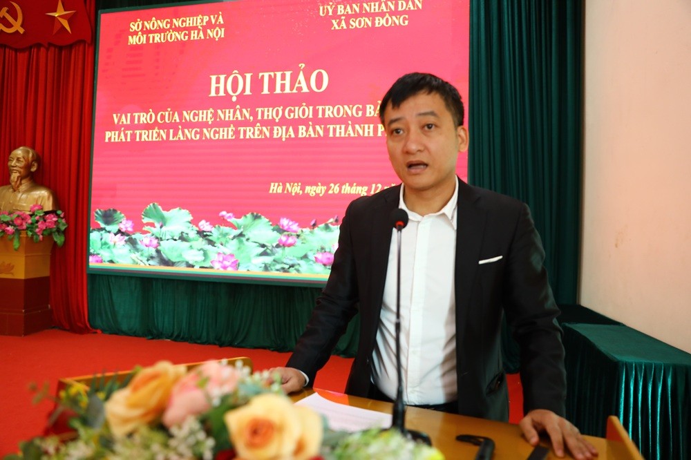 Hội thảo cũng ghi nhận nhiều kết quả tích cực trong công tác bảo tồn và phát triển làng nghề. 