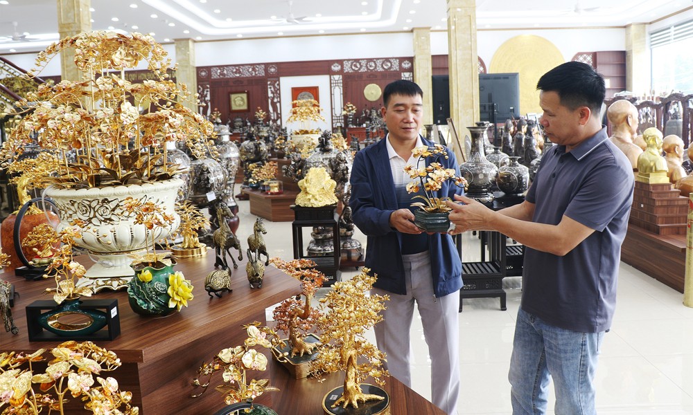 Làng nghề Đại Bái nỗ lực vượt khó, đổi mới sản xuất để đáp ứng đơn hàng Tết