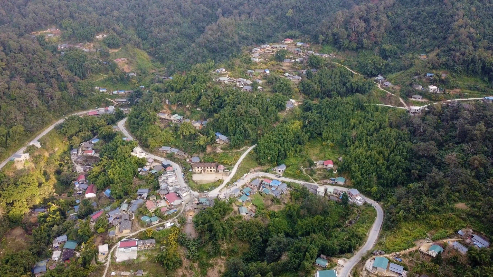 Một góc xã Dào San hôm nay.