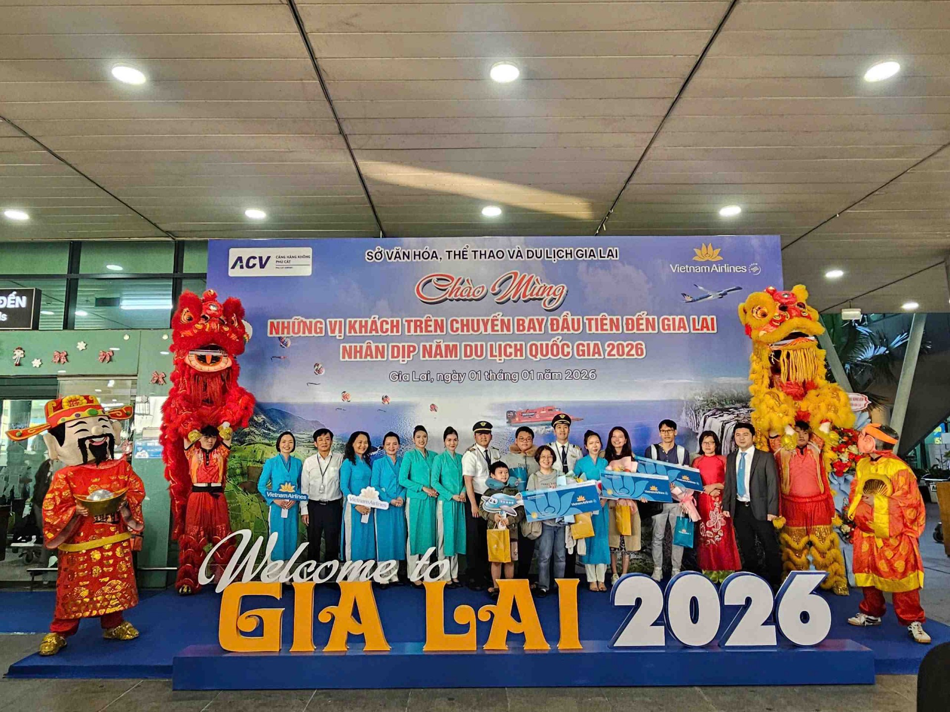 Gia Lai đón đoàn khách du lịch đầu tiên năm 2026, khởi đầu cho Năm Du lịch Quốc gia “Hội tụ bản sắc, lan tỏa xanh”