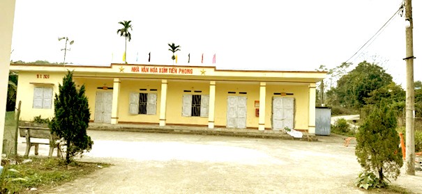 Nhà Văn hóa xóm Tiền Phong - xã Đức Lương
