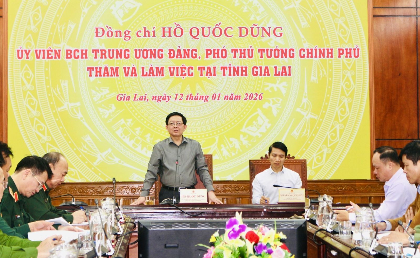 Phó Thủ tướng Hồ Quốc Dũng: Khẩn trương hoàn thành “Chiến dịch Quang Trung” để Nhân dân Gia Lai có mái ấm mới đón Tết