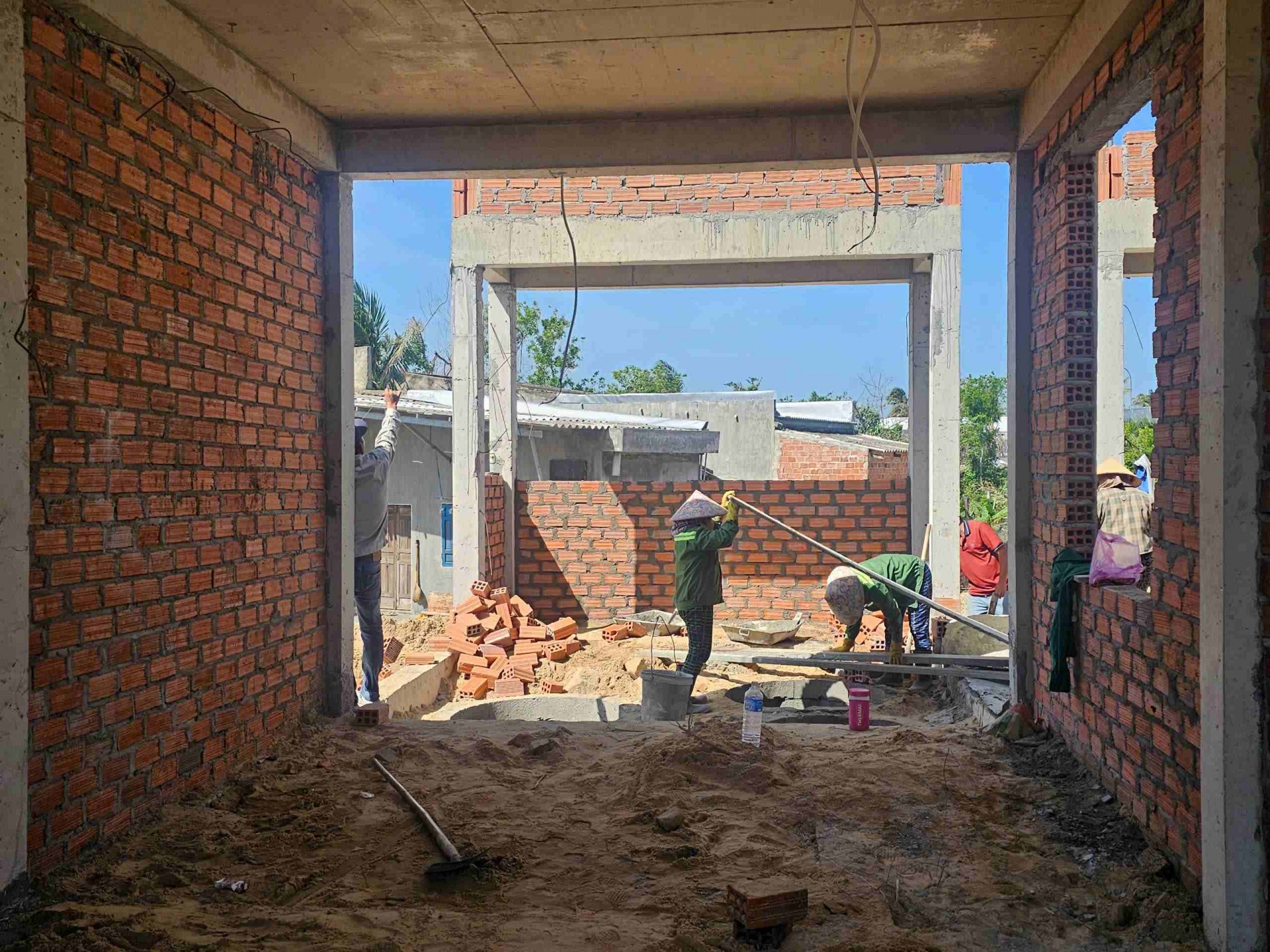 Gia Lai: Khu tái định cư An Quang Đông gấp rút hoàn thành đón người dân ăn Tết