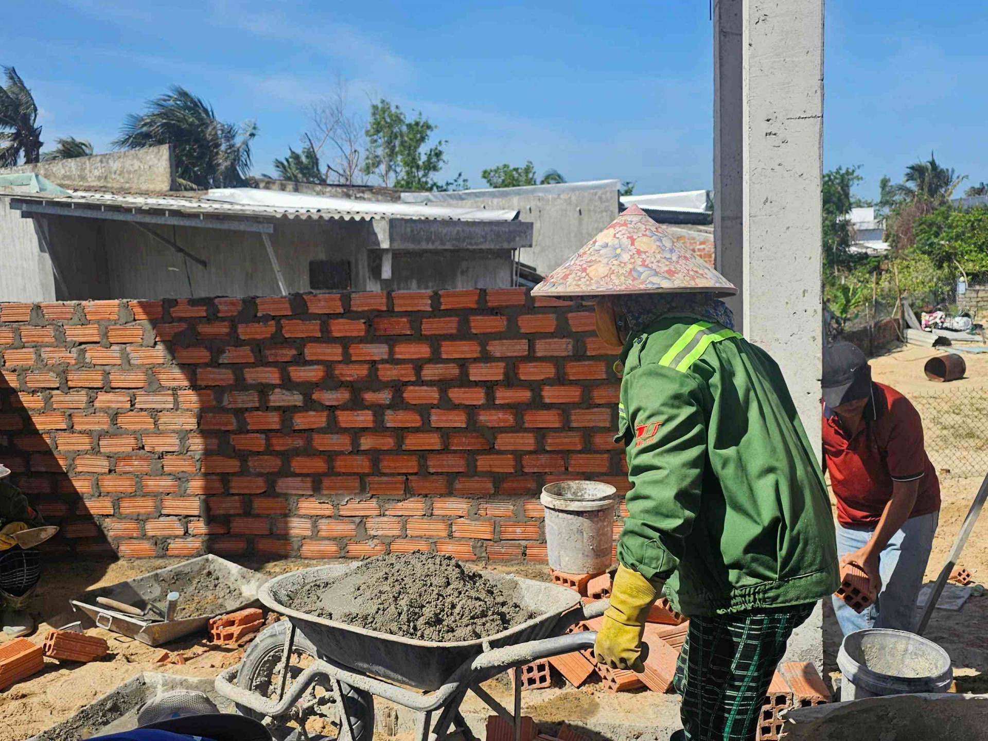 Gia Lai: Khu tái định cư An Quang Đông gấp rút hoàn thành đón người dân ăn Tết