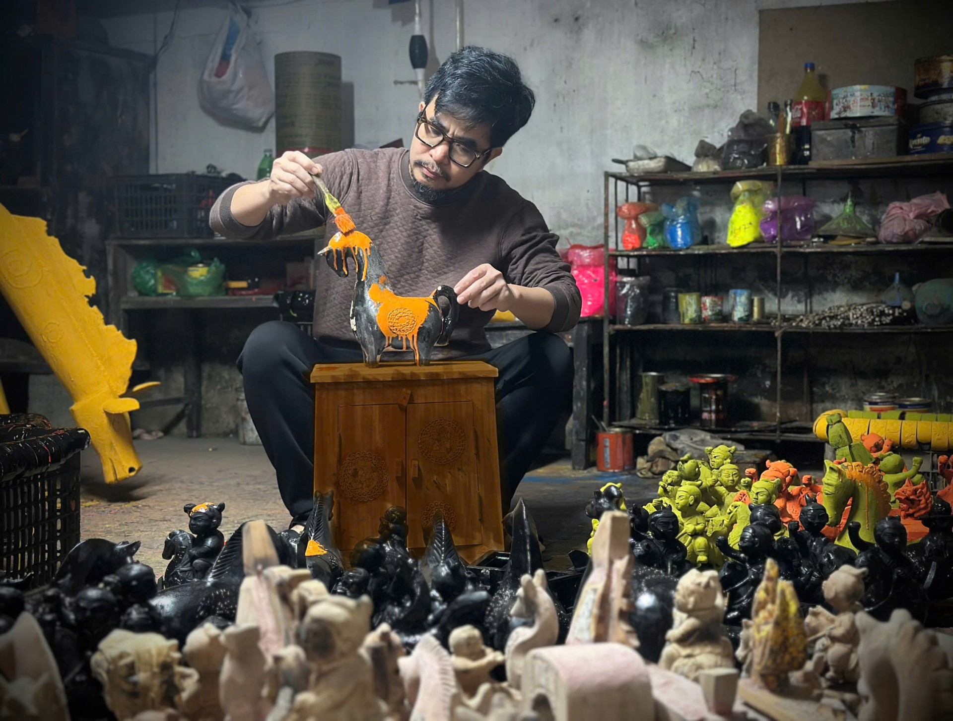 Tư duy thiết kế mới: Nghệ nhân ưu tú Nguyễn Tấn Phát và khát vọng hồi sinh nghề sơn mài