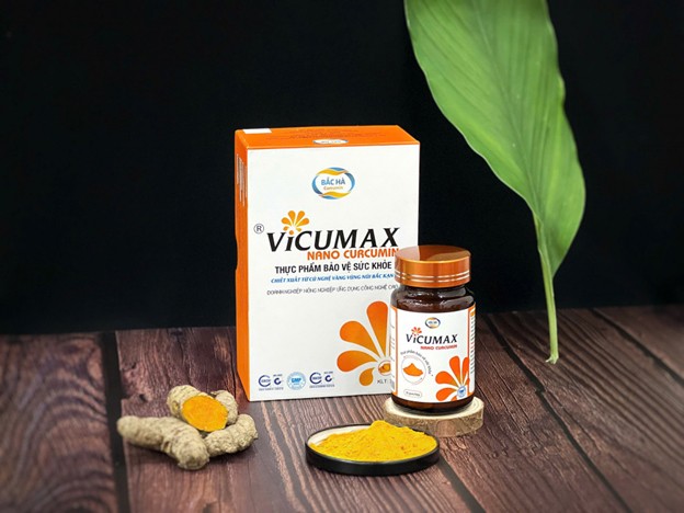  Sản phẩm Vicumax nano curcumin đạt OCOP 5 sao cấp quốc gia của Công ty Cổ phần dược liệu Bắc Hà