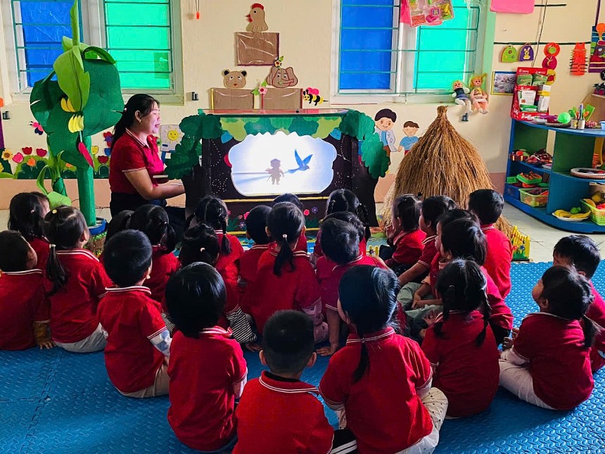 Trường mầm non Hoa Lộc: Xây dựng trường học hạnh phúc - Lấy trẻ làm trung tâm trong mỗi hoạt động giáo dục