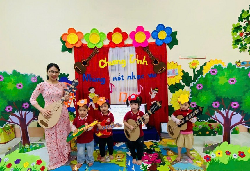 Trường mầm non Hoa Lộc: Xây dựng trường học hạnh phúc - Lấy trẻ làm trung tâm trong mỗi hoạt động giáo dục