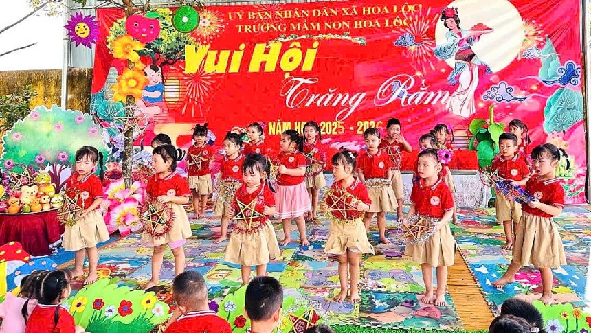 Trường mầm non Hoa Lộc: Xây dựng trường học hạnh phúc - Lấy trẻ làm trung tâm trong mỗi hoạt động giáo dục