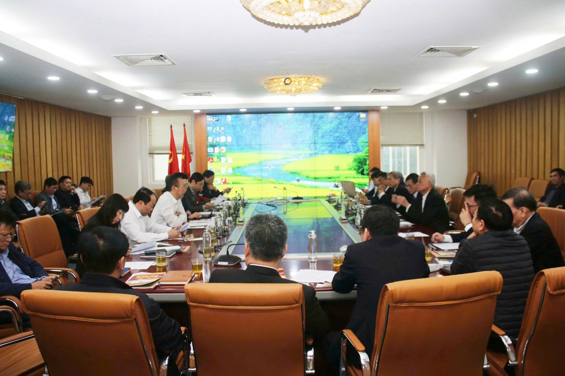 Toàn cảnh buổi làm việc