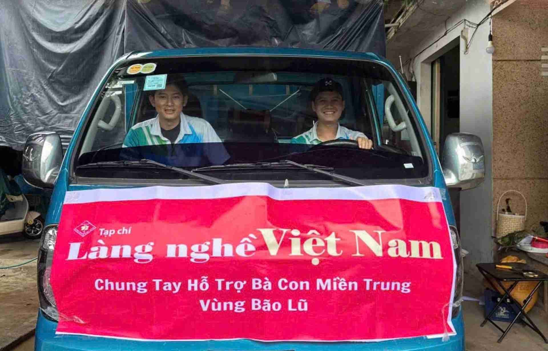 Tạp chí Làng nghề Việt Nam ủng hộ bà con vùng lũ có hoàn cảnh khó khăn tại Gia Lai đón Tết
