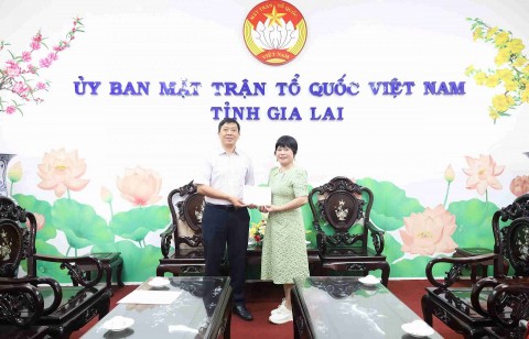 tap chi lang nghe viet nam ung ho ba con vung lu co hoan canh kho khan tai gia lai don tet