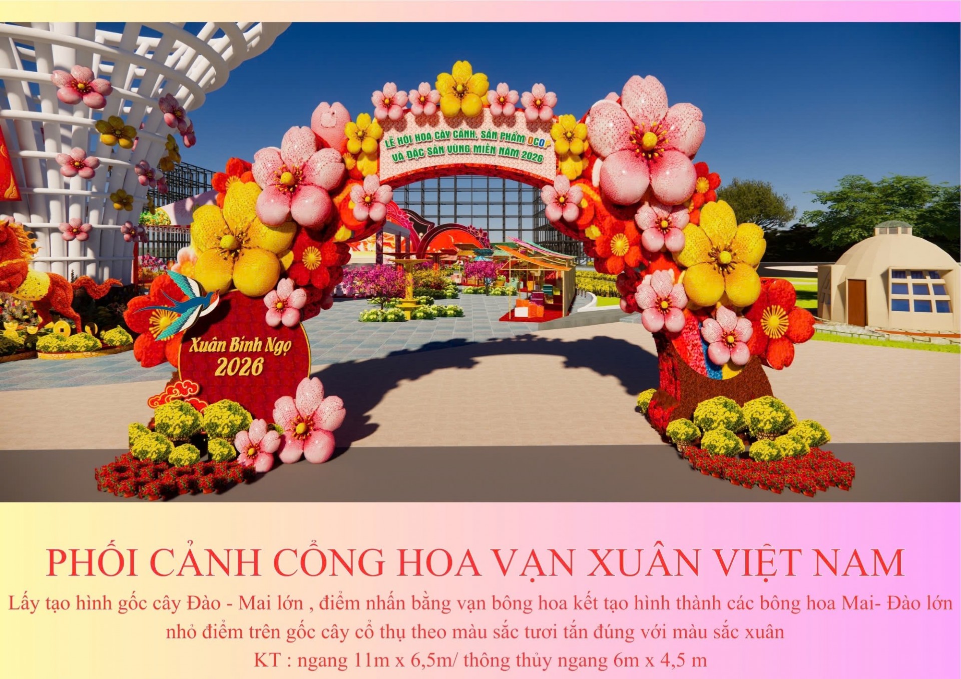 Sắp diễn ra Lễ hội Hoa cây cảnh, sản phẩm OCOP và đặc sản vùng miền 2026