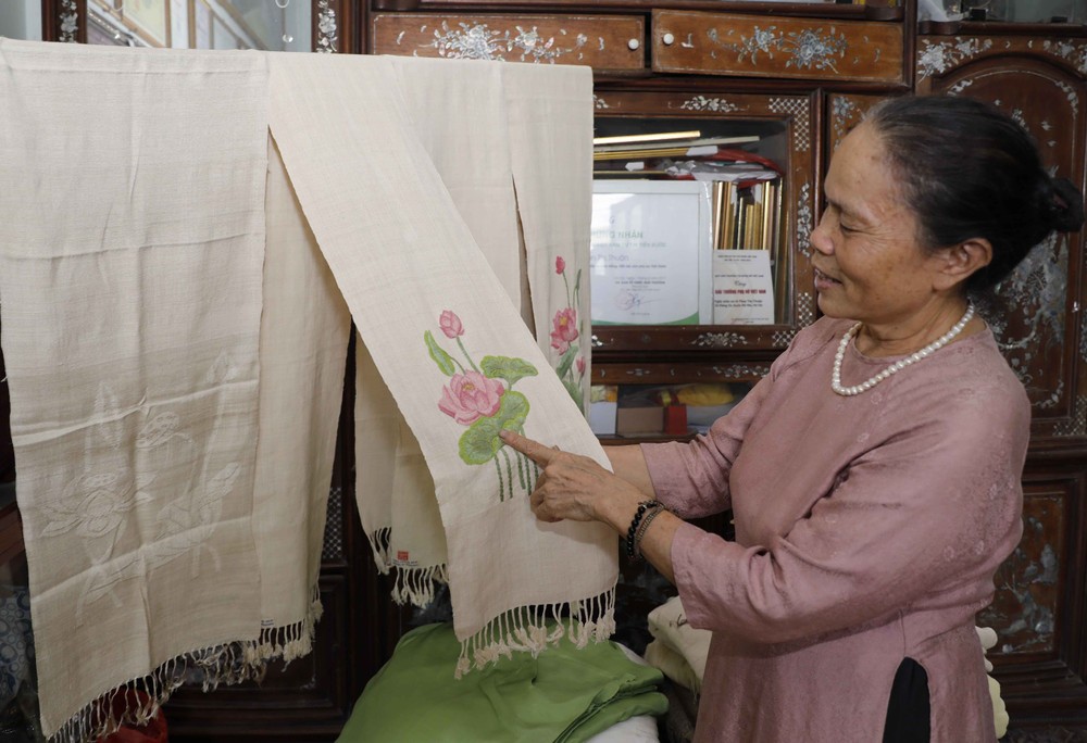 Nghệ nhân Phan Thị Thuận được đề nghị xét tặng danh hiệu Nghệ nhân Nhân dân năm 2025