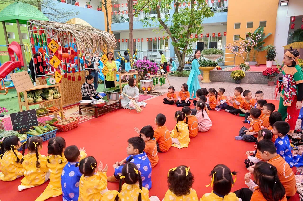 Ứng dụng AI trong giáo dục mầm non gắn với trải nghiệm Tết cổ truyền