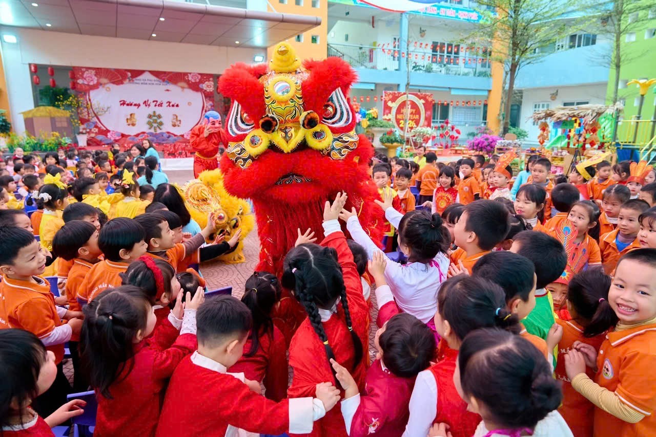 Ứng dụng AI trong giáo dục mầm non gắn với trải nghiệm Tết cổ truyền