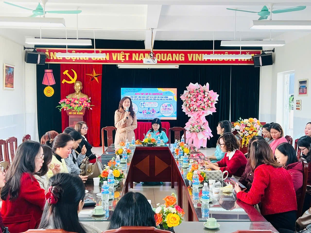 Ứng dụng AI trong giáo dục mầm non gắn với trải nghiệm Tết cổ truyền